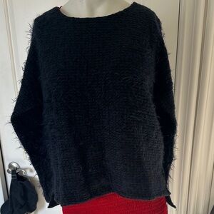 Beautiful Midnight Blue & Black Sweater